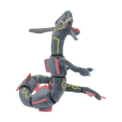 Shiny Rayquaza Plush Toys Stuffed Animal Game for Collectible Gift,Soft Plushies,Cute Cartoon Character Black 12 Inch Beauty World Shop