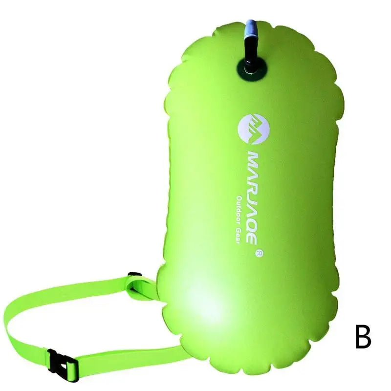 PVC pool Buoy Safety Buoy Tow Float Waterproof Air Bag With Waist Belt For rafting outdoor pool Swimming pool Safety Suppli Beauty World Shop