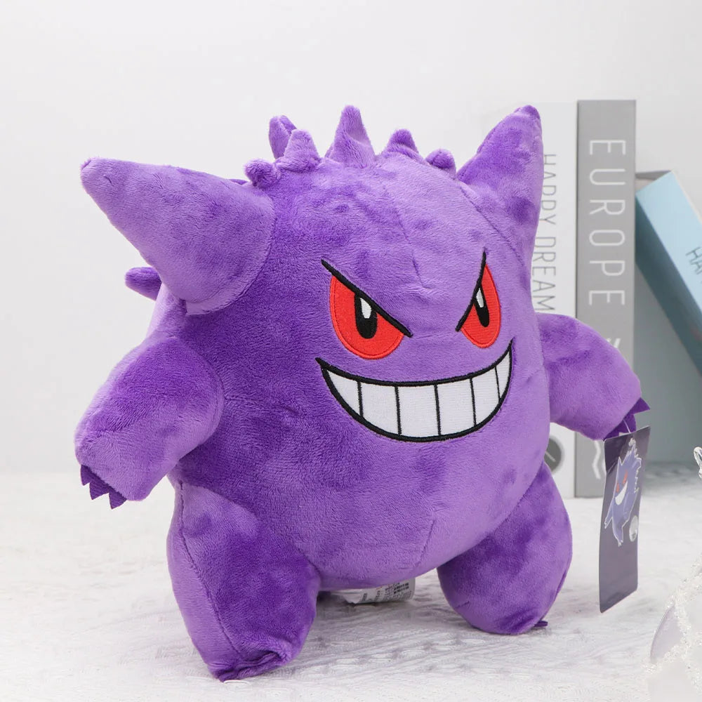 Gengar Plush Toys Peluche Stuffed Cartoon For Kids PokemonStuffed Animal Collectible Soft Plushies Cute Cartoon Character Beauty Fashion