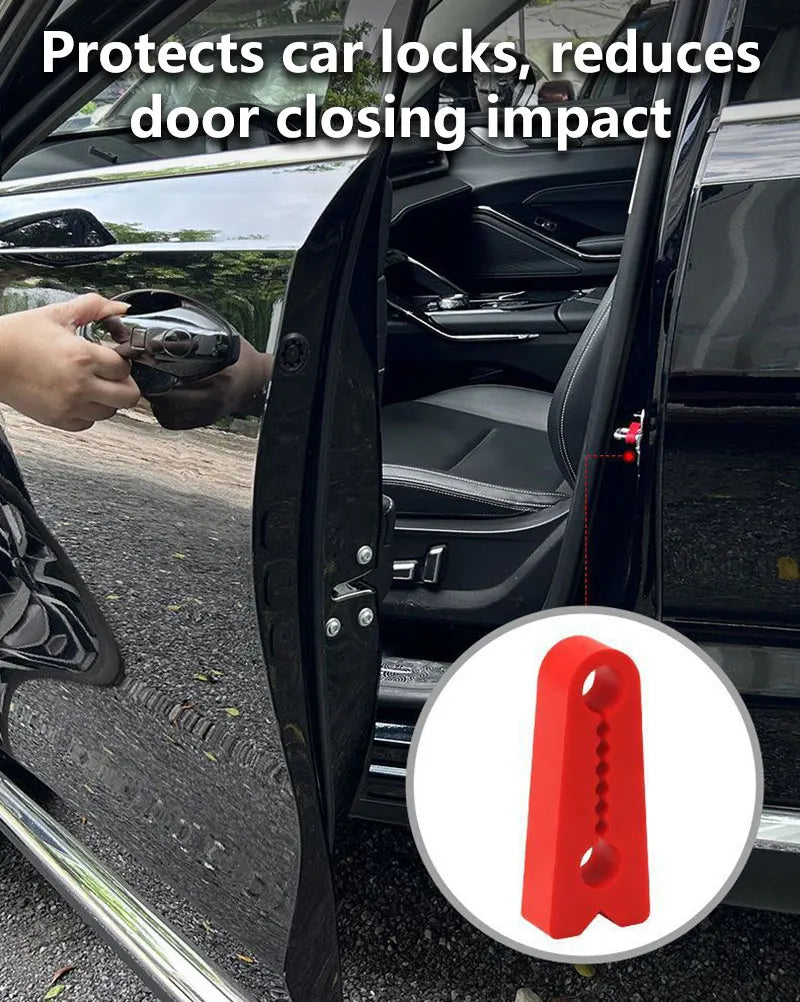 1/4pcs Car Door Shock Absorber Universal Car Door Buckle Soundproof Deadener Damper Cushion Anti-Vibration Buffer Pad 2026 New Beauty World Shop