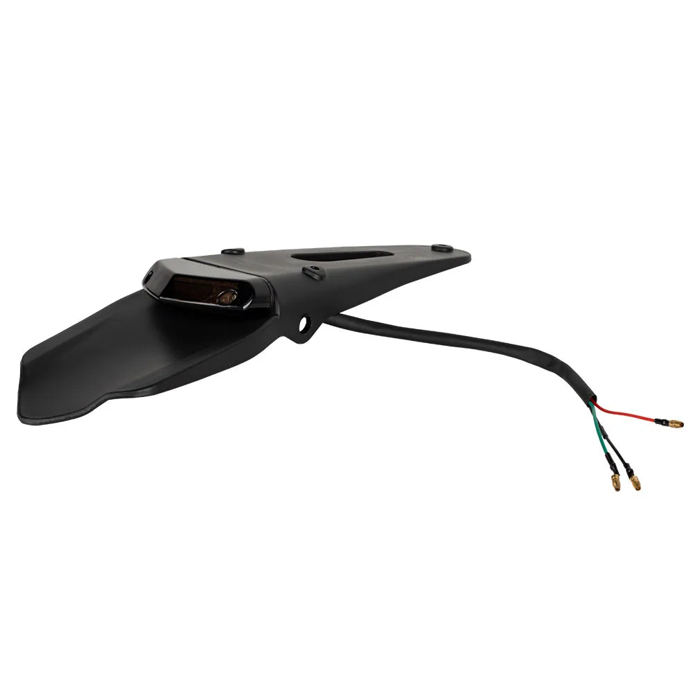 Motorcycle Tail Light For Enduro Off-Road Bike For Kawasaki Honda brake Lamp Motorcycles Rear Fender License Plate Bracket Beauty World Shop