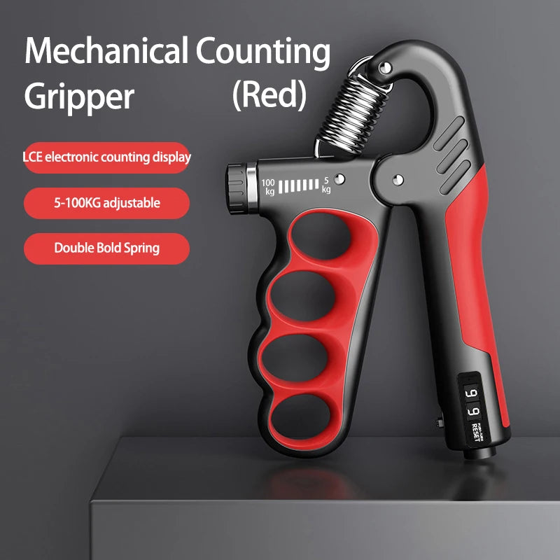 5-60/100/150kg Grip Strength Gym Wrist Expander Hand Strengthener Adjustable Muscle Recovery Fitness Hand Strength Exercise Beauty World Shop