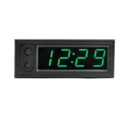 3 in 1 Car Thermometer Voltmeter High Precision Car Temperature Clock Luminous Electric Voltage Meter 12V Automobile Accessories Beauty World Shop