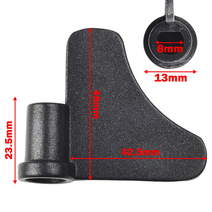 Universal Aluminum Alloy Bread Maker Machine Kneading Mixing Blade Paddle Part For Double Stirring Bread Machine Liner Accessory Beauty World Shop
