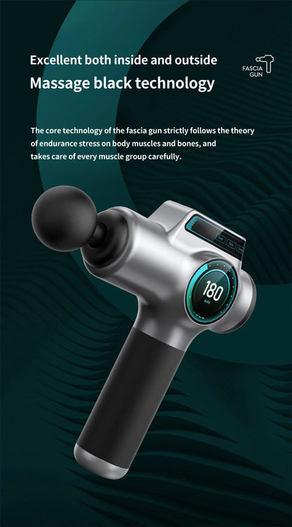 99 Speed Professional Muscle Massage Gun Massager Massager for Neck and Back Massage Instrument Dropshipping Fitness Equipment Beauty World Shop