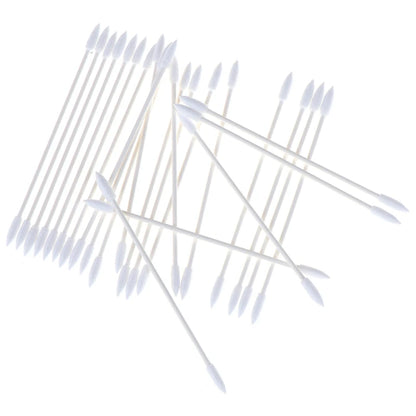 50Pcs Dust Free Disposable Cleaning Swab Cotton Stick For AirPods Earphone Headphone Phone Charge Port Accessories Beauty World Shop