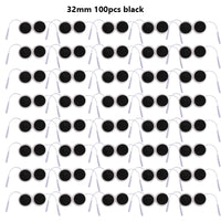 black 100pcs 32mm