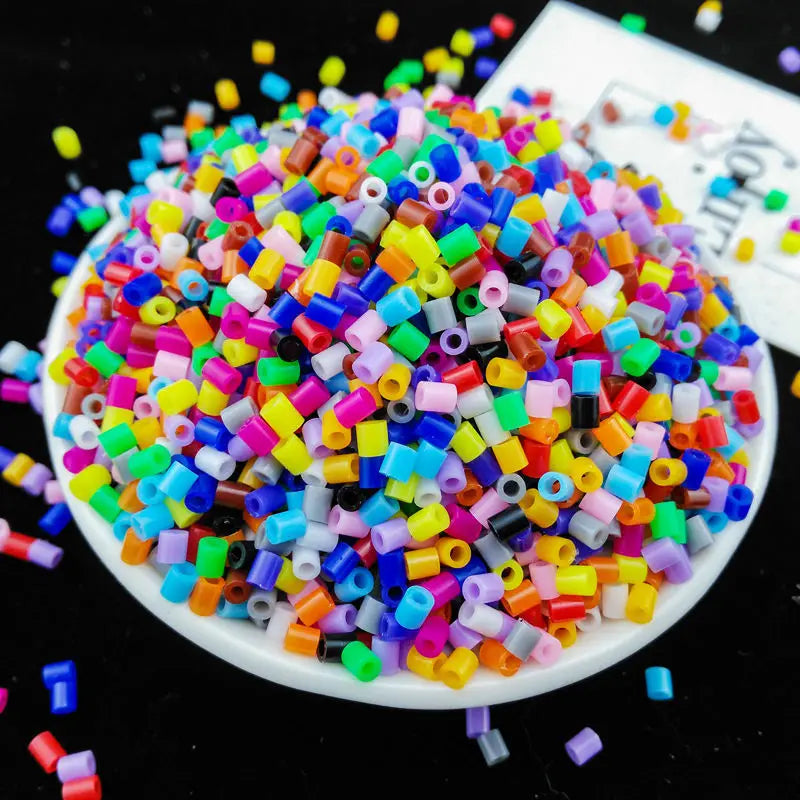 2000 pcs/Bag 2.6mm Hama Beads Puzzle Perlen Iron Beads Diy Perler Fuse Bead Intelligence Educational Toys Beauty World Shop