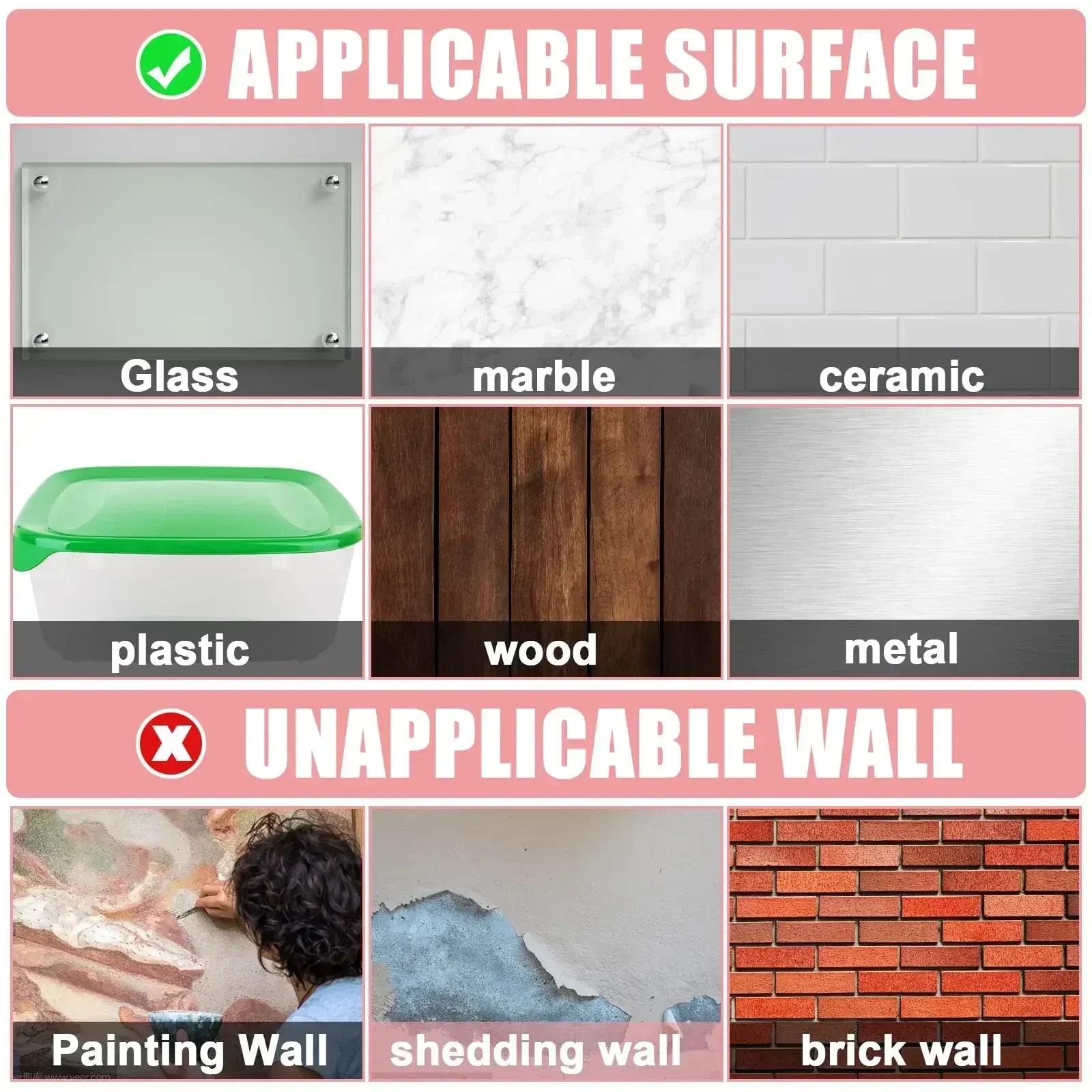 Reusable Double Sided Adhesive Tape Strong Adhesion Wall Sticker Sticky Balloon Traceless Poster Clear Nano Home Improvement Beauty World Shop