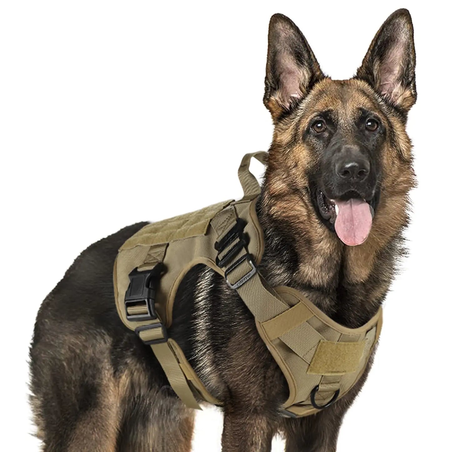 Military Large Dog Harness Training Pet Vest for French Bulldog German Shepherd Malinois Tactical Harnesses For Dogs Accessories Beauty World Shop
