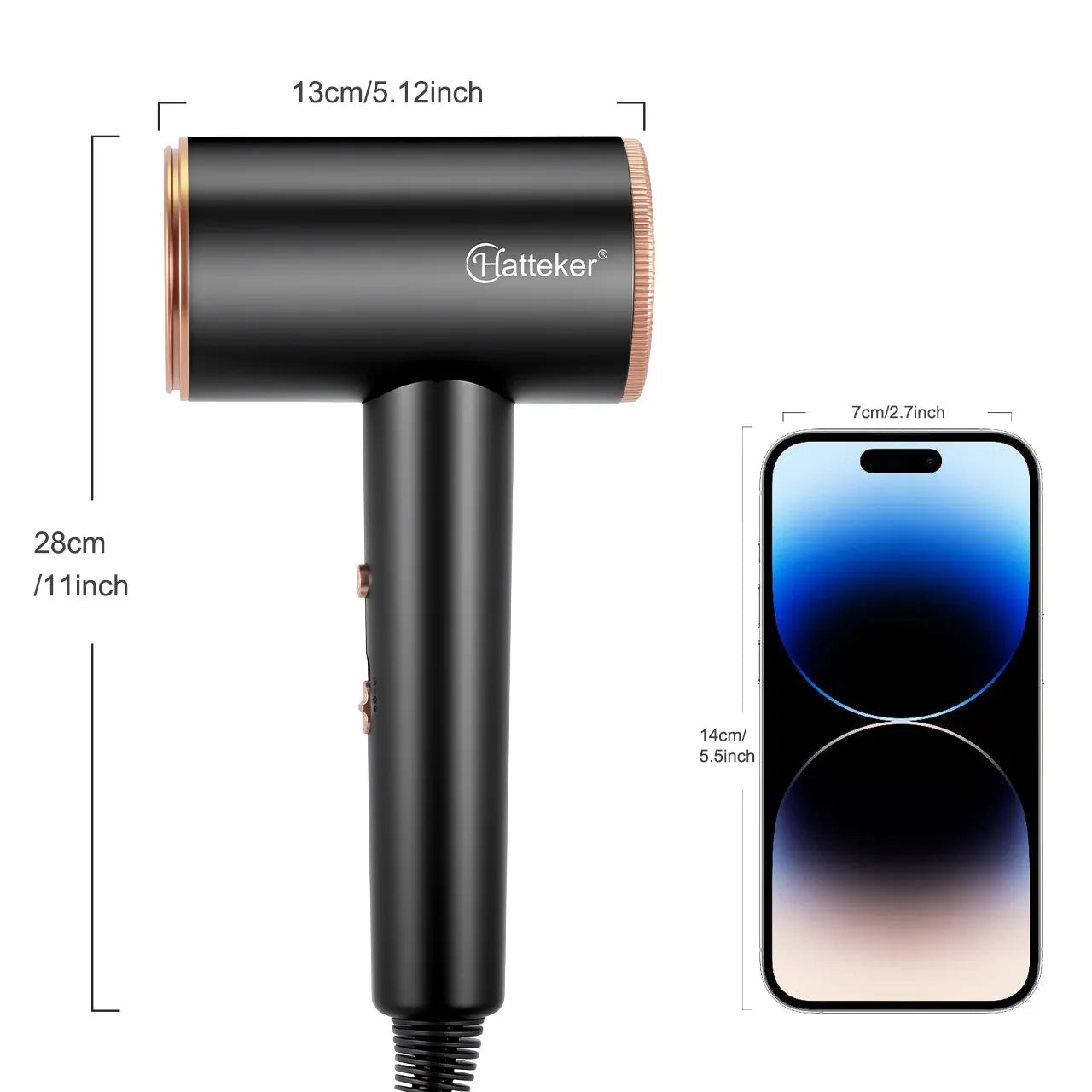 Salon 3200W Hair Dryer,Professional Ionic Hair Blow Dryer,High-speed Hair Dryer,Heat Protection Hairdryer,Hair Styling Hairdryer