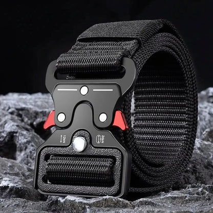 Men's Belt Outdoor Multi Function Belt High Quality Canvas For Nylon Male Luxury Belts Women's Sports Jeans Belt Neutral Belts Beauty Fashion