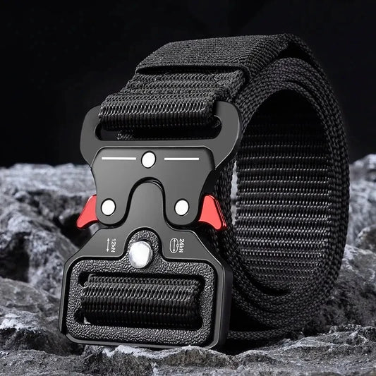 Men's Belt Outdoor Multi Function Belt High Quality Canvas For Nylon Male Luxury Belts Women's Sports Jeans Belt Neutral Belts Beauty Fashion