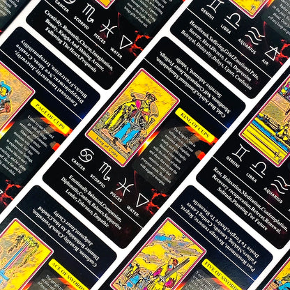 Tarot Cards For Beginners With Meaning On Them, 78pcs-Cards Fortune Telling Game Family Party Entertainment Cards Game Beauty World Shop