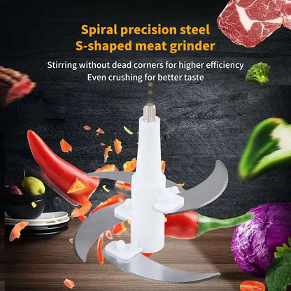 Electric Meat Grinder Blade Food Crusher Processor Replacement Spare Parts For 2L/3L/4L Meat Grinder Accessories Kitchen Tools Beauty World Shop