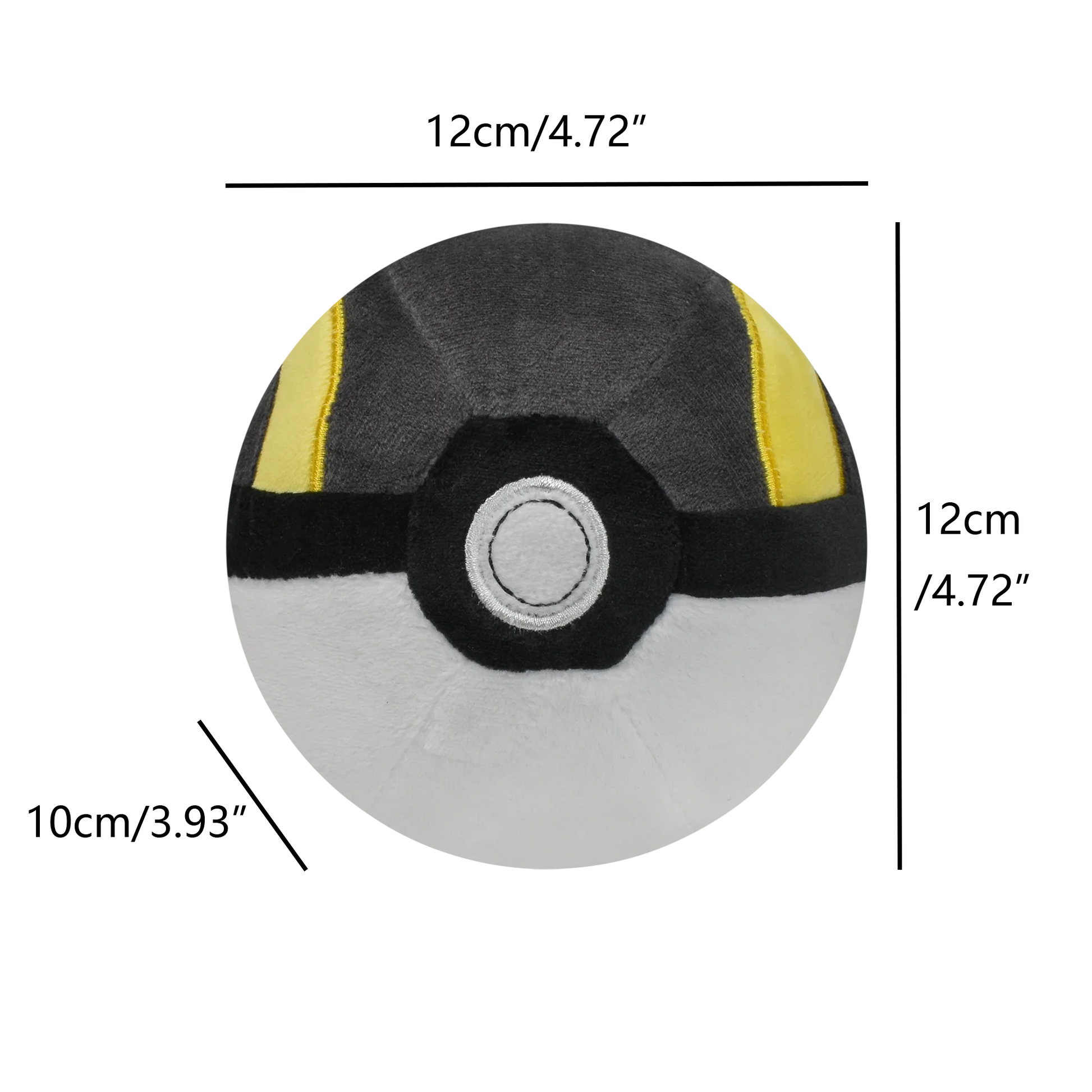 Master Ball Great Ball Ultra Ball Poké Ball Plush Toys Soft Stuffed Animals Cartoon Backpack Pendant Decoration Toy Birthday Beauty World Shop