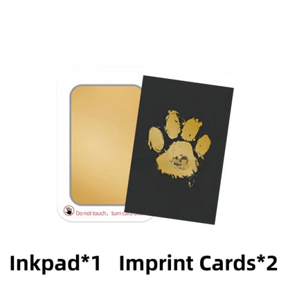 Baby Handprint and Footprint Kit Safe Non-Toxic Ink Pads Clean Inkless Touch Pet Paw Print Ink Kits with Beauty Fashion