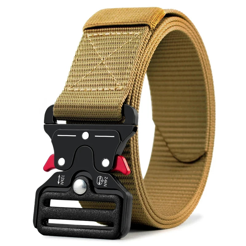 Men's Belt Outdoor Multi Function Belt High Quality Canvas For Nylon Male Luxury Belts Women's Sports Jeans Belt Neutral Belts Beauty Fashion