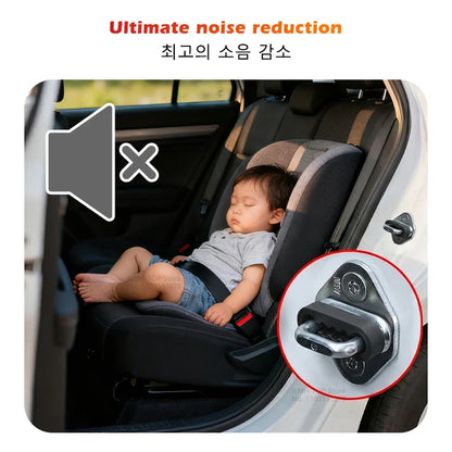 Silicone Car Door Lock Cover Pad Universal Anti Vibration Shock Absorber Soundproof Damper For Auto Door Latch Anti Scratch Beauty World Shop