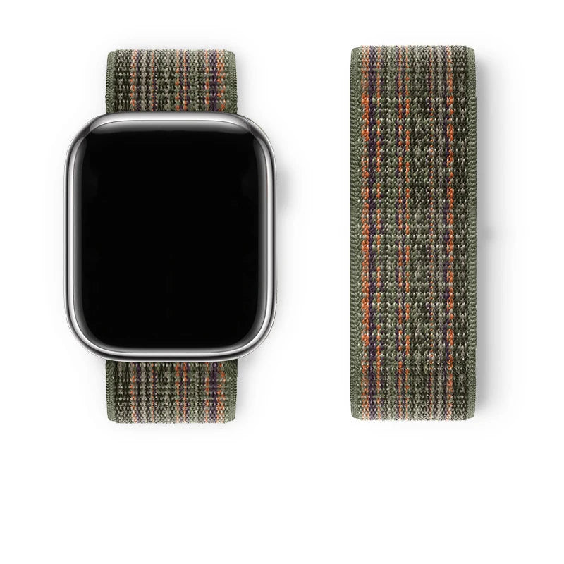 Nylon Strap For Apple Watch Band Ultra 9 8 7 SE 6 5 3 38MM 42MM 40MM 44MM smartwatch Accessorie bracelet iWatch serie 45MM 41MM