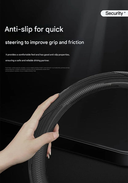Summer fashion non-slip four-season universal soft silicone car steering wheel cover for men and women Beauty World Shop