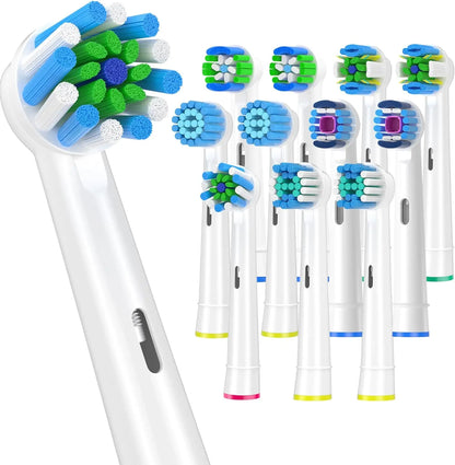 8/16pcs Toothbrush Head Compatible with Braun Oral B Electric Toothbrush, Replacement Toothbrush Heads Fit for Oral b Vitality Beauty World Shop
