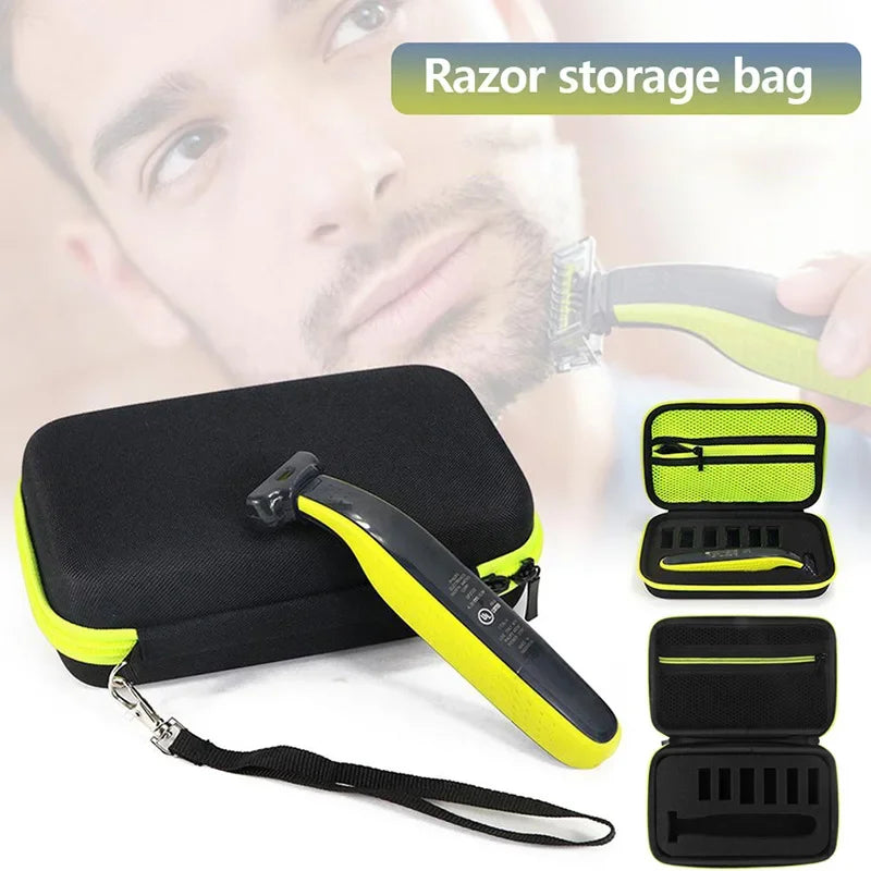 Portable Travel Shaver Storage Box Eva Shaver Bag, Lightweight And Waterproof Beauty Fashion