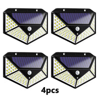100LED 4Pcs- Black