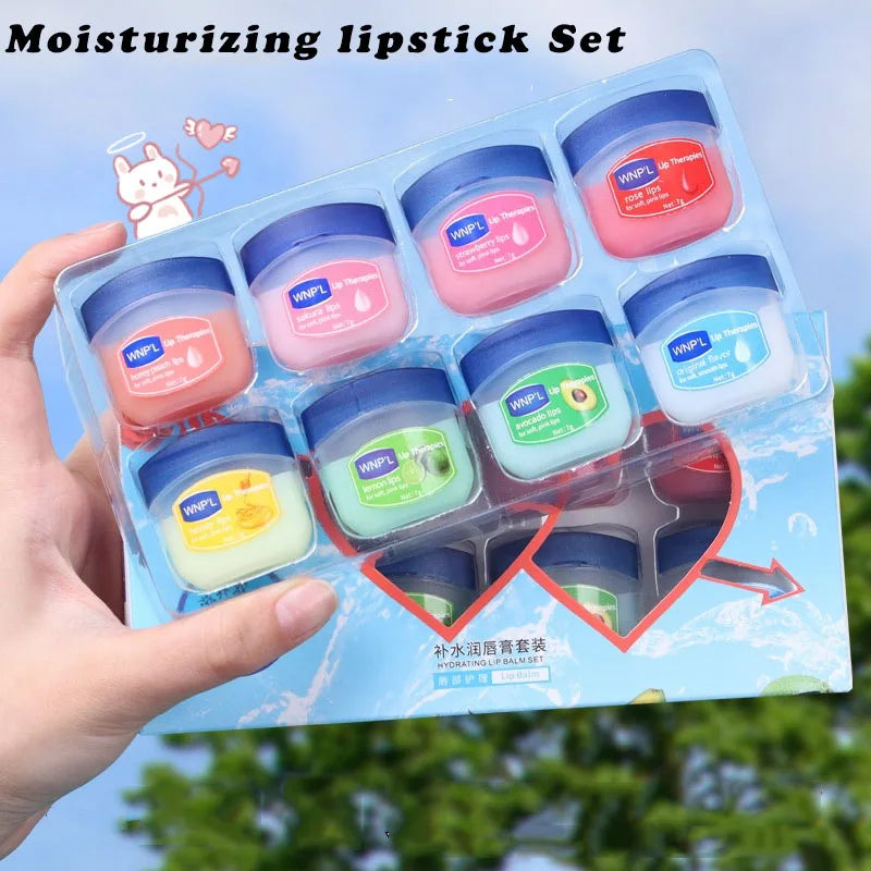 8/6/4/1PCs Lip Balm Moisturizing Lipstick Base Moisturizer Makeup Natural Plant Anti-Cracking Lip Care Petroleum Jelly Lip Balm Beauty Fashion