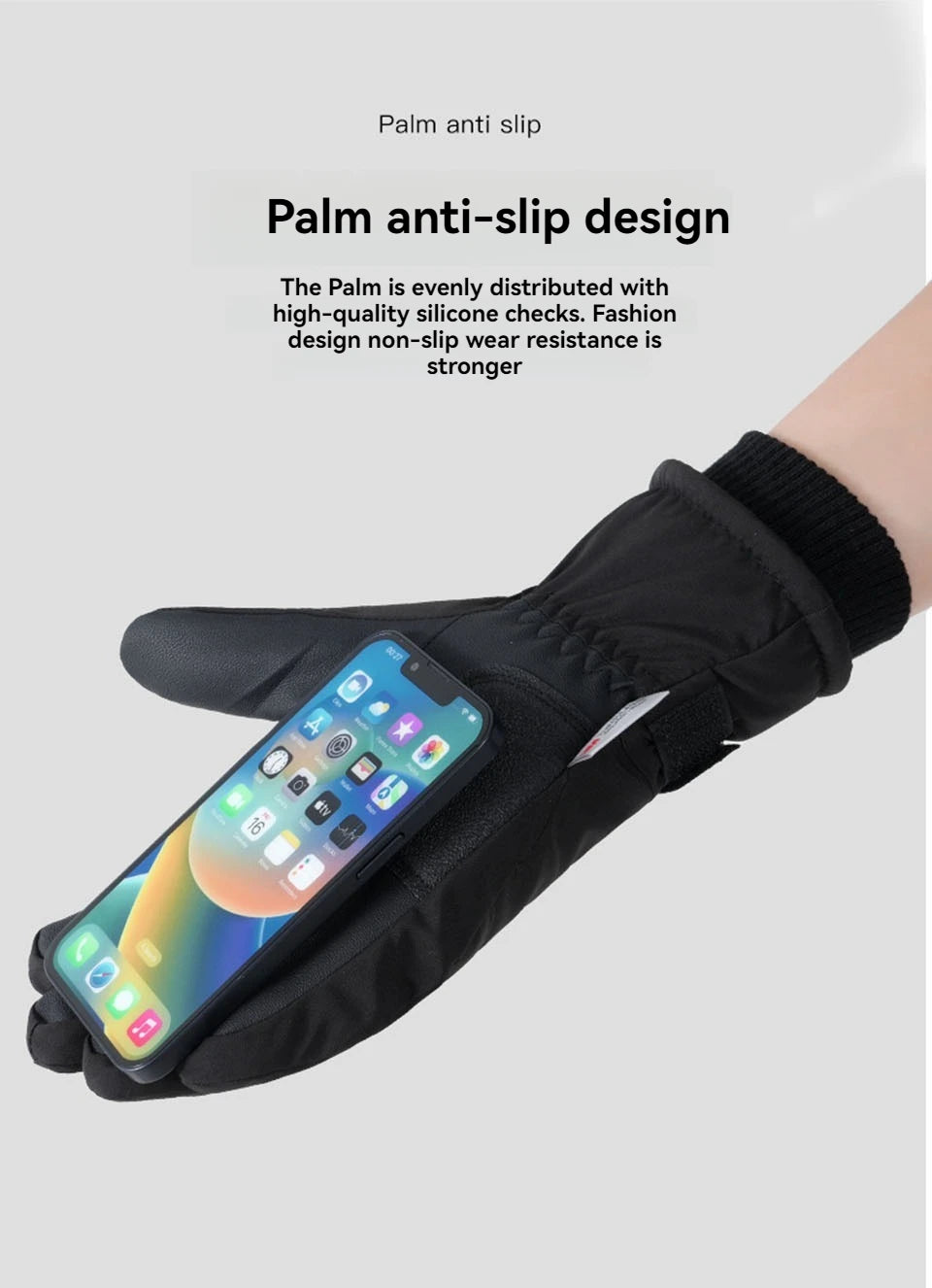 GTUBIKE Waterproof Men’s Women’s Winter Cycling Gloves Thermal Touchscreen Ski Gloves for Running Outdoor Sports Gloves Beauty World Shop