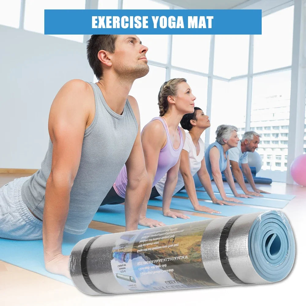 1800x500x6mm EVA Yoga Exercise Mat Moisture-proof Outdoor Camping Picnic Mat Beauty World Shop
