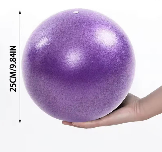 25cm Yoga Ball Exercise Gymnastic Fitness Pilates Ball Balance Exercise Gym Fitness Yoga Ball Indoor Training Yoga Ball Core Beauty World Shop