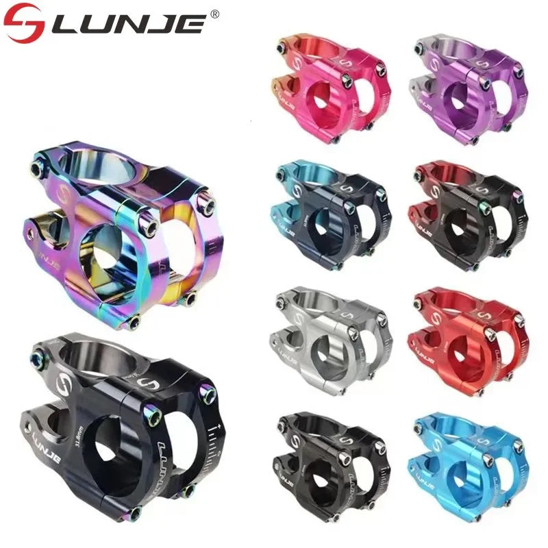 MTB Road Bike Stem CNC Mountain Bicycle Bridge Short Power 31.8mm High Strength Climbing Riser Beauty World Shop