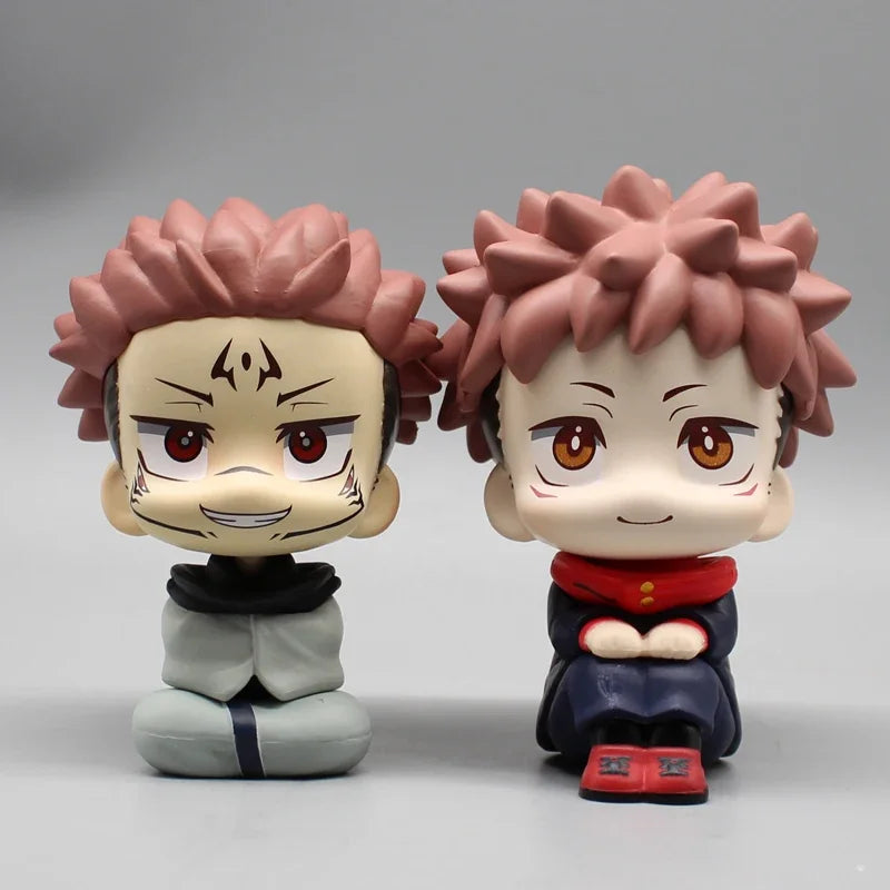 Anime Ryomen Sukuna Itadori Yuji Geto Suguru Nanami Kento Action Figures Jujutsu Kaisen PVC Collection Model Toy Christmas Gifts Beauty World Shop