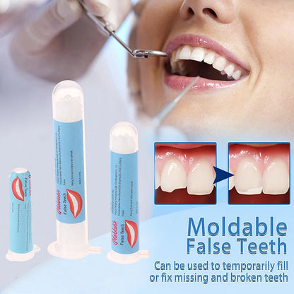 10g-30g Temporary Tooth Repair Kit Teeth And Gaps FalseTeeth Solid Glue Denture Adhesive Teeth Whitening Tooth Beauty Tool Beauty World Shop