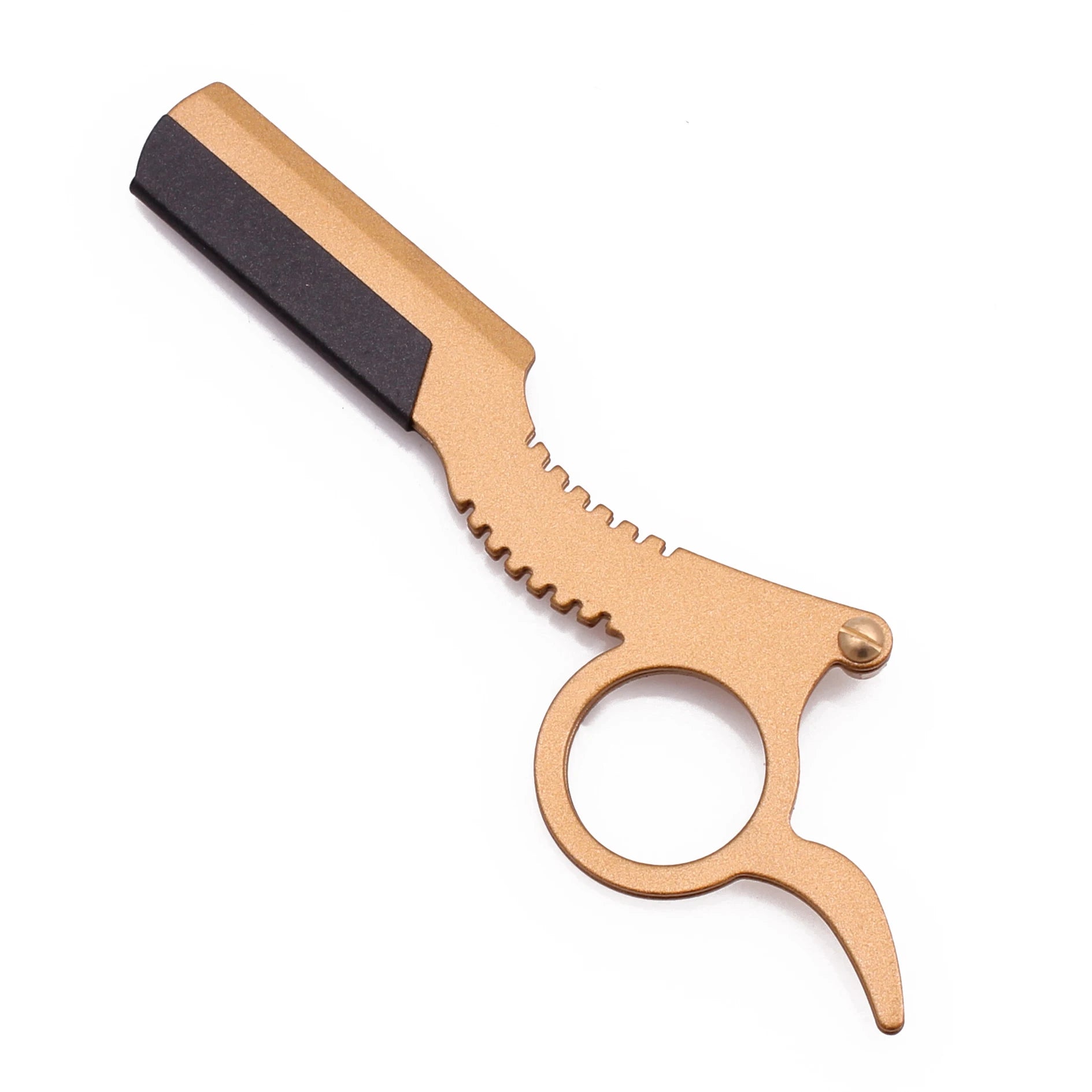 12.7cm 1Pcs Men Straight Barber Edge Steel Folding Shaving Knife Hair Removal Tools Shaving Razor With Blade Body Razors 6111# Beauty World Shop
