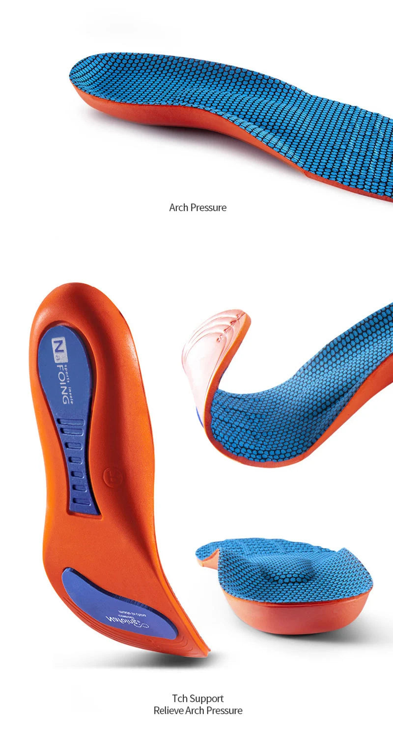 Orthotic Insole Arch Support Flatfoot Running Insoles for Shoes Sole Orthopedic Insoles For Feet Ease Pressure Beauty World Shop