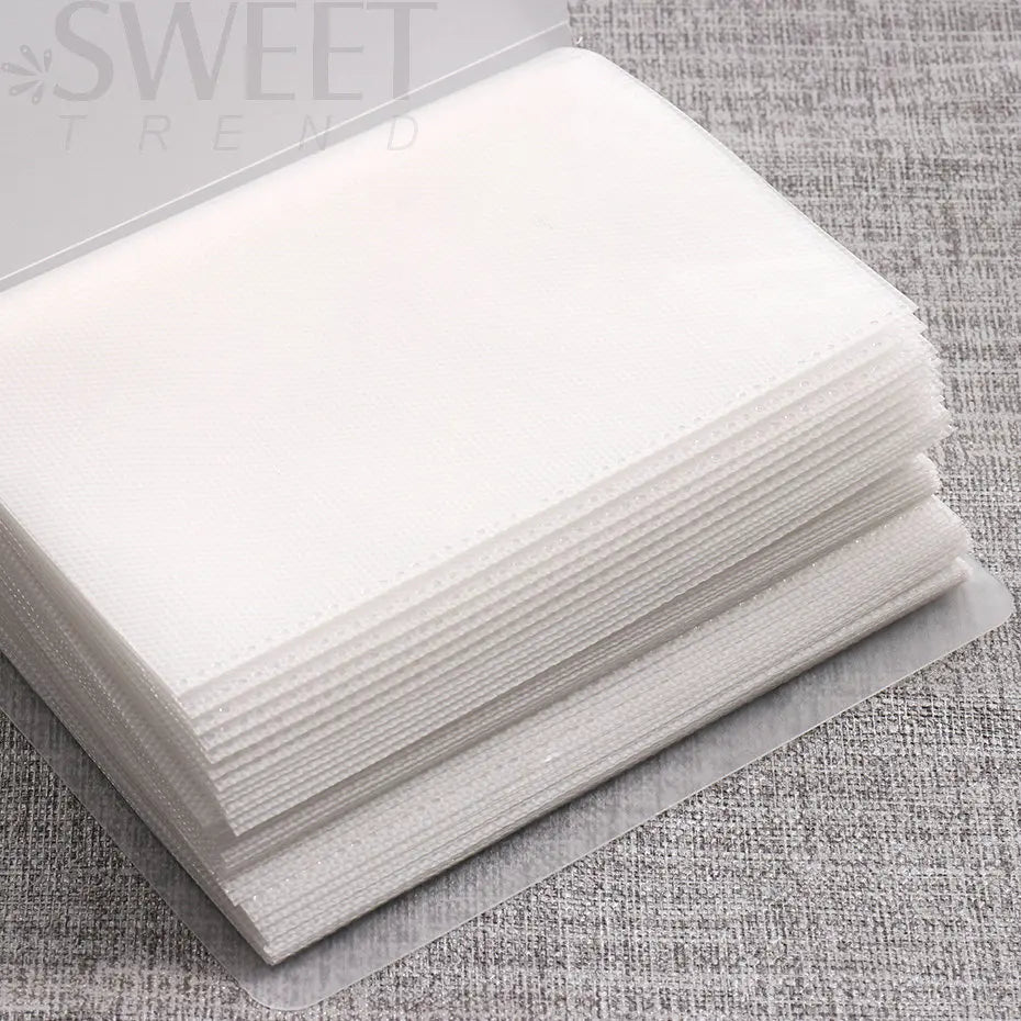100 Slots Empty Nail Art Sticker Storage Book Album Exhibition Decals Collecting Organizer Holder Display Notebook Manicure Tool Beauty World Shop