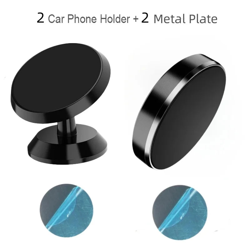 Magnetic Car Phone Holder Universal Car Phone Stand for iPhone Xiaomi Huawei Samsung Dashboard Wall Mounted Car Magnet Sticker Beauty World Shop
