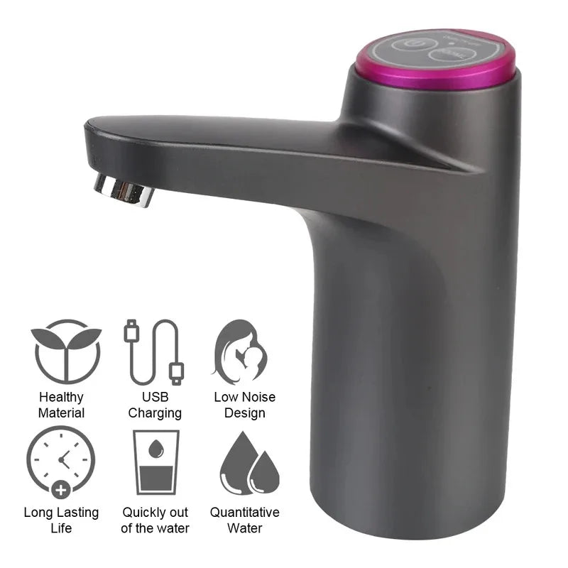 Automatic Electric Water Dispenser USB Barreled Water Pump Water bottle Gallon Drinking Bottle Switch Water Treatment Appliances Beauty Trend Shop