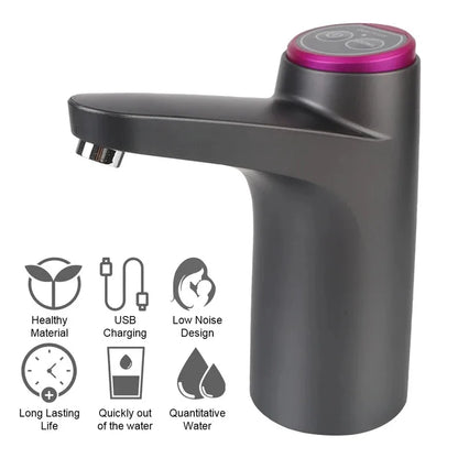 Automatic Electric Water Dispenser USB Barreled Water Pump Water bottle Gallon Drinking Bottle Switch Water Treatment Appliances Beauty Trend Shop