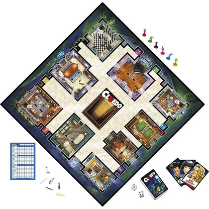 Cluedo Classic Mystery Friends Board Game with Game Board and Cards Beauty World Shop