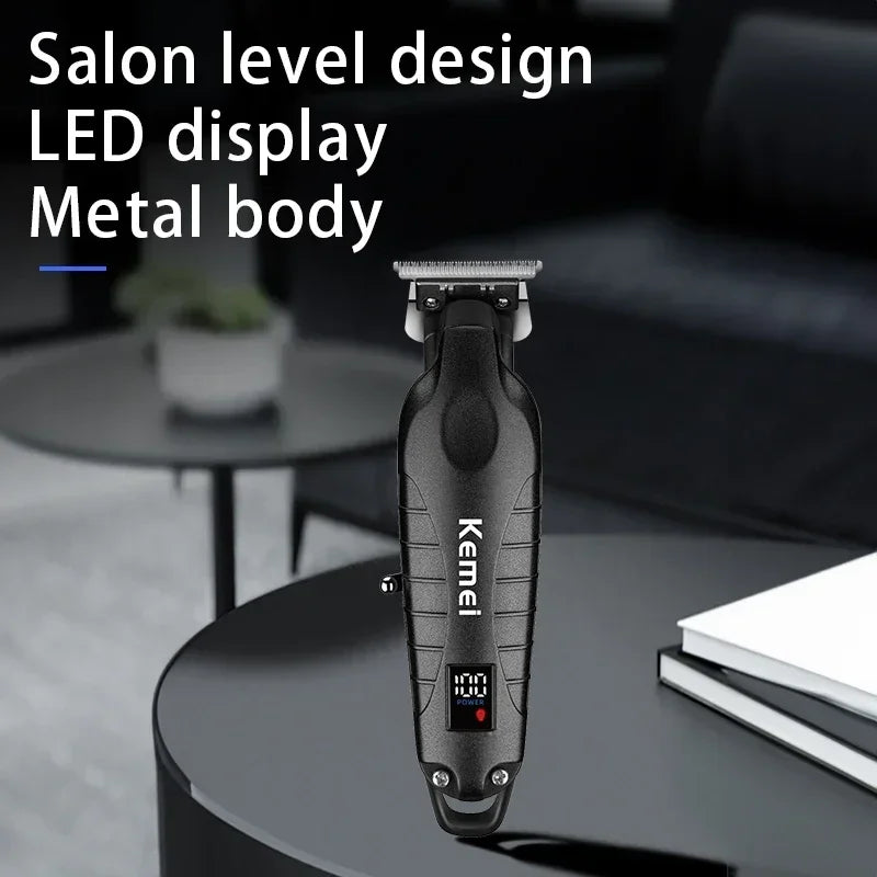 Kemei KM-2293 Hair Cutting Machine Professional Rechargeable Barber Hair Clippers Electric Hair Trimmers Cordless for Men Kemei Beauty Trend Shop
