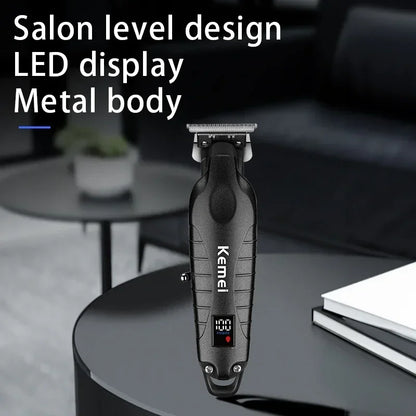 Kemei KM-2293 Hair Cutting Machine Professional Rechargeable Barber Hair Clippers Electric Hair Trimmers Cordless for Men Kemei Beauty Trend Shop
