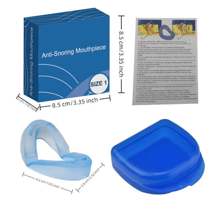 Teeth Bruxism Sleeping Apnea Guard Anti Snoring Bruxism Mouth Guard Snoring Device Bruxismo Snoring Mouth Guard to Stop Snoring Beauty World Shop