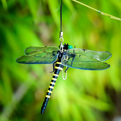12cm Simulation Dragonfly Outdoor Mosquito Repellent Insect Model Garden Hanging Ornaments Beauty World Shop