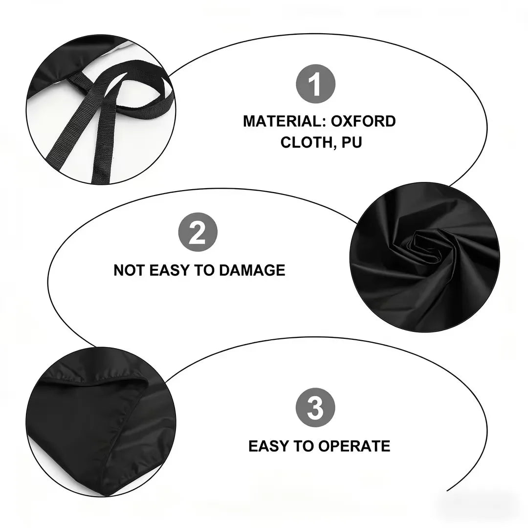 Universal Waterproof Polyester Fiber Cargo Mat Portable Dustproof Luggage Liner Pet Mat for Car SUV Trunk Protection Beauty World Shop