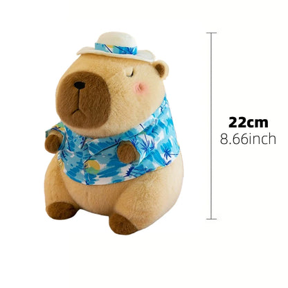 23cm Capybara Plush Simulation Capibara Anime Fluffty Toy Cute Doll Stuffed Animals Soft Doll Plush Christmas Thanksgiving Gift Beauty Fashion