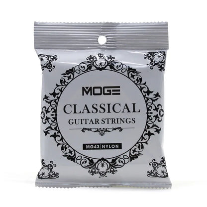 MOGE MG43 028-043 Classical Guitar Strings Nylon Silver Jacketed Wire Coating Musical Instrument Accessories Beauty World Shop
