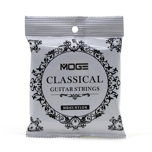 MOGE MG43 028-043 Classical Guitar Strings Nylon Silver Jacketed Wire Coating Musical Instrument Accessories Beauty World Shop